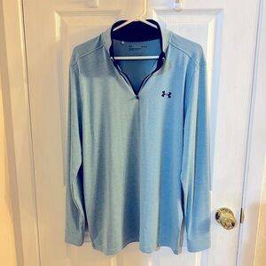 Under Armour Men's Playoff 1/4 Zip Long-Sleeve T-Shirt SZ M
